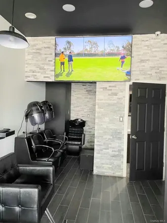a room with storage and utility room