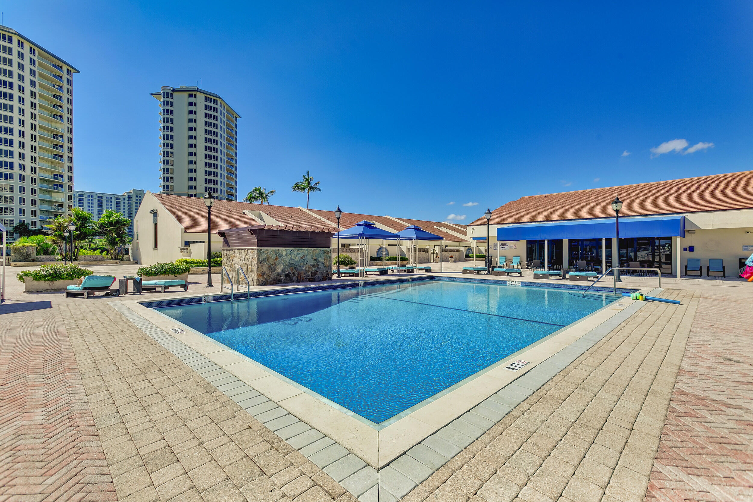 3974 North Ocean Drive, Unit 4 Singer Island, FL 33404 - Photo 36 of 62 Adult Heated Pool