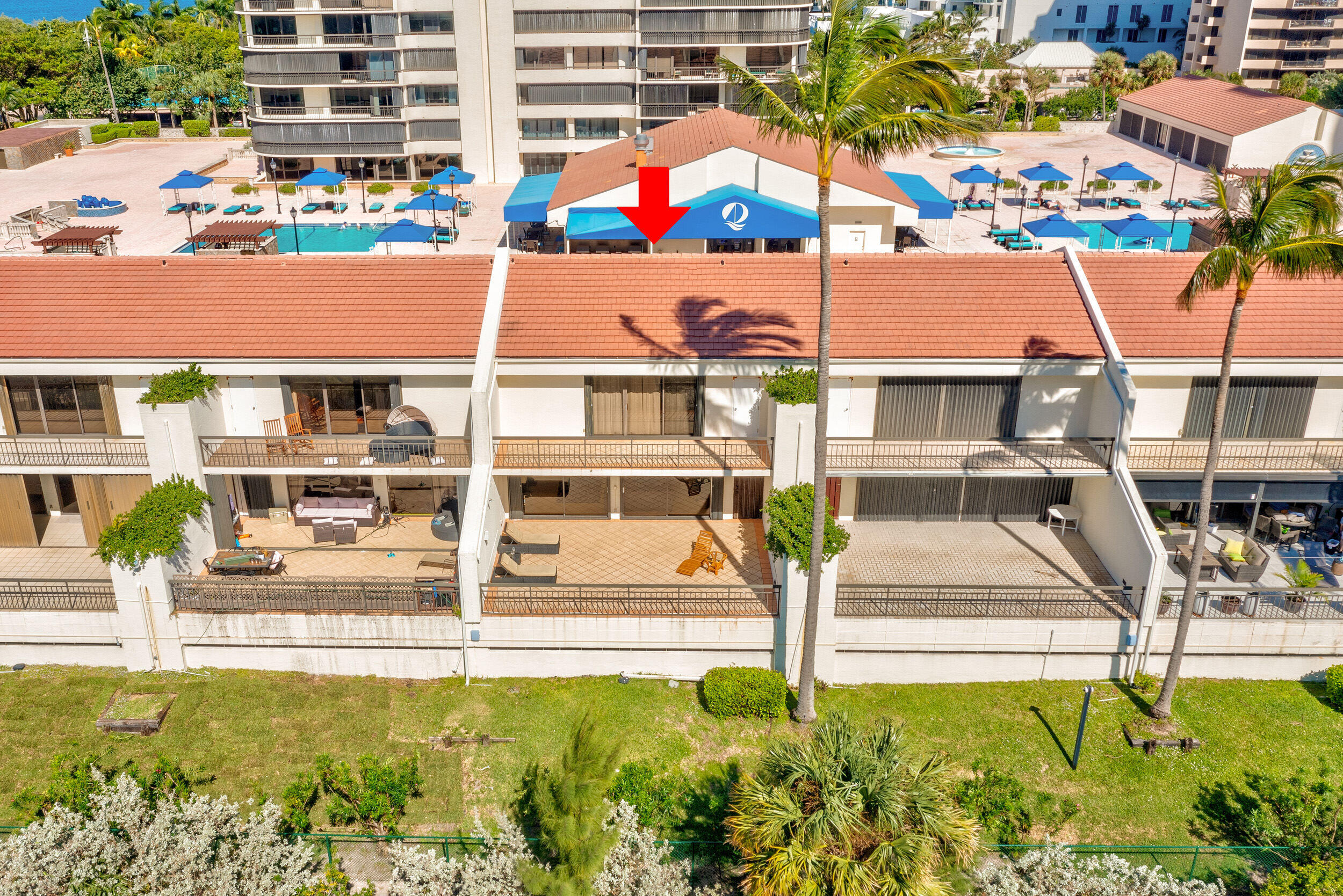 3974 North Ocean Drive, Unit 4 Singer Island, FL 33404 - Photo 52 of 62 Overhead View of Villas