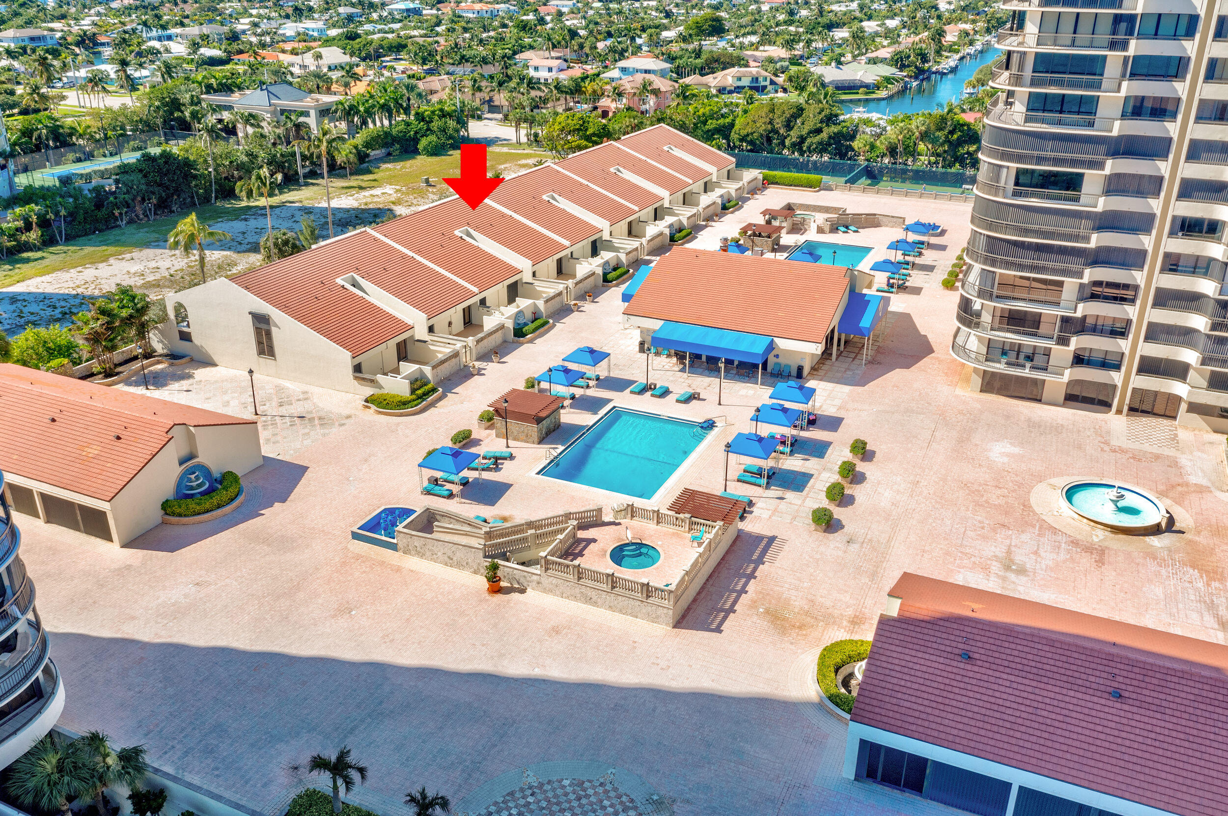 3974 North Ocean Drive, Unit 4 Singer Island, FL 33404 - Photo 53 of 62 Overhead View of Deck