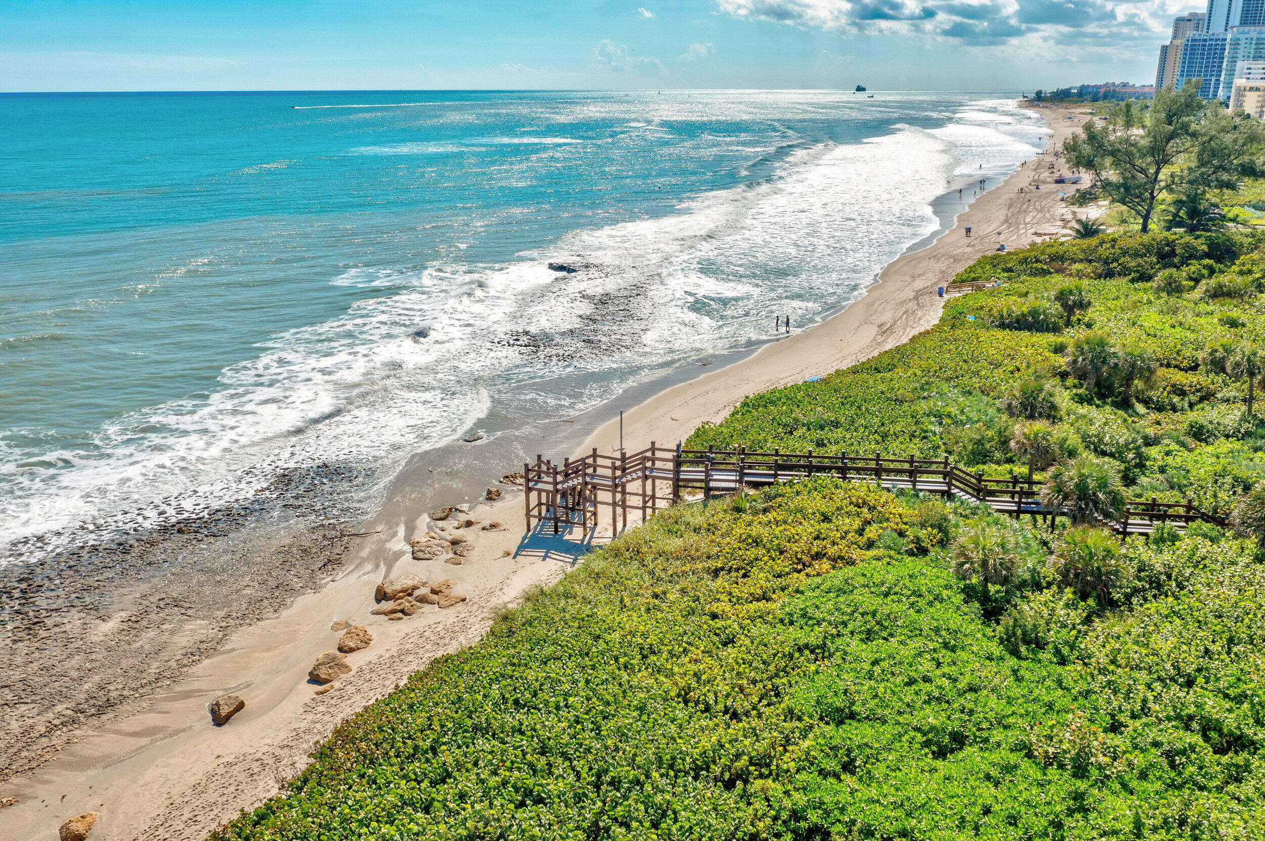 3974 North Ocean Drive, Unit 4 Singer Island, FL 33404 - Photo 56 of 62 Private Gated Exit to Ocean