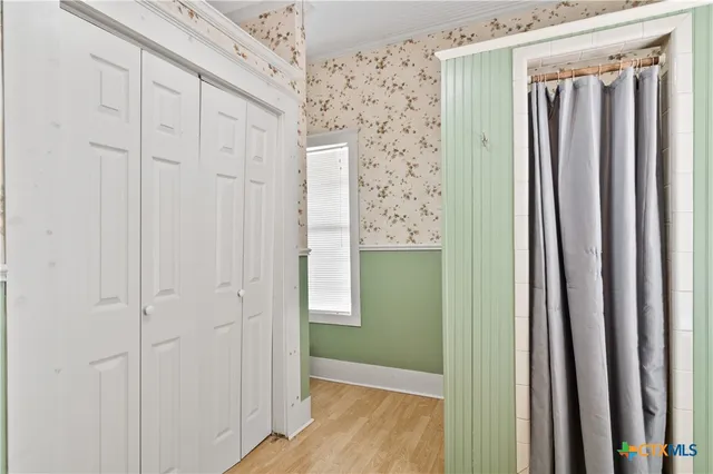 a view of a bathroom with sink