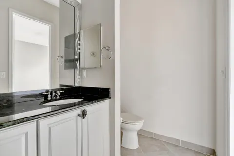 a bathroom with a sink and a toilet