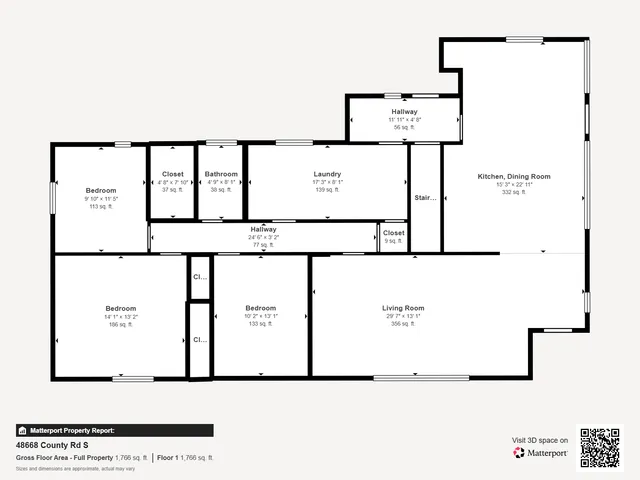 $367,000 | 48668 County Road South, Haney, WI 54631