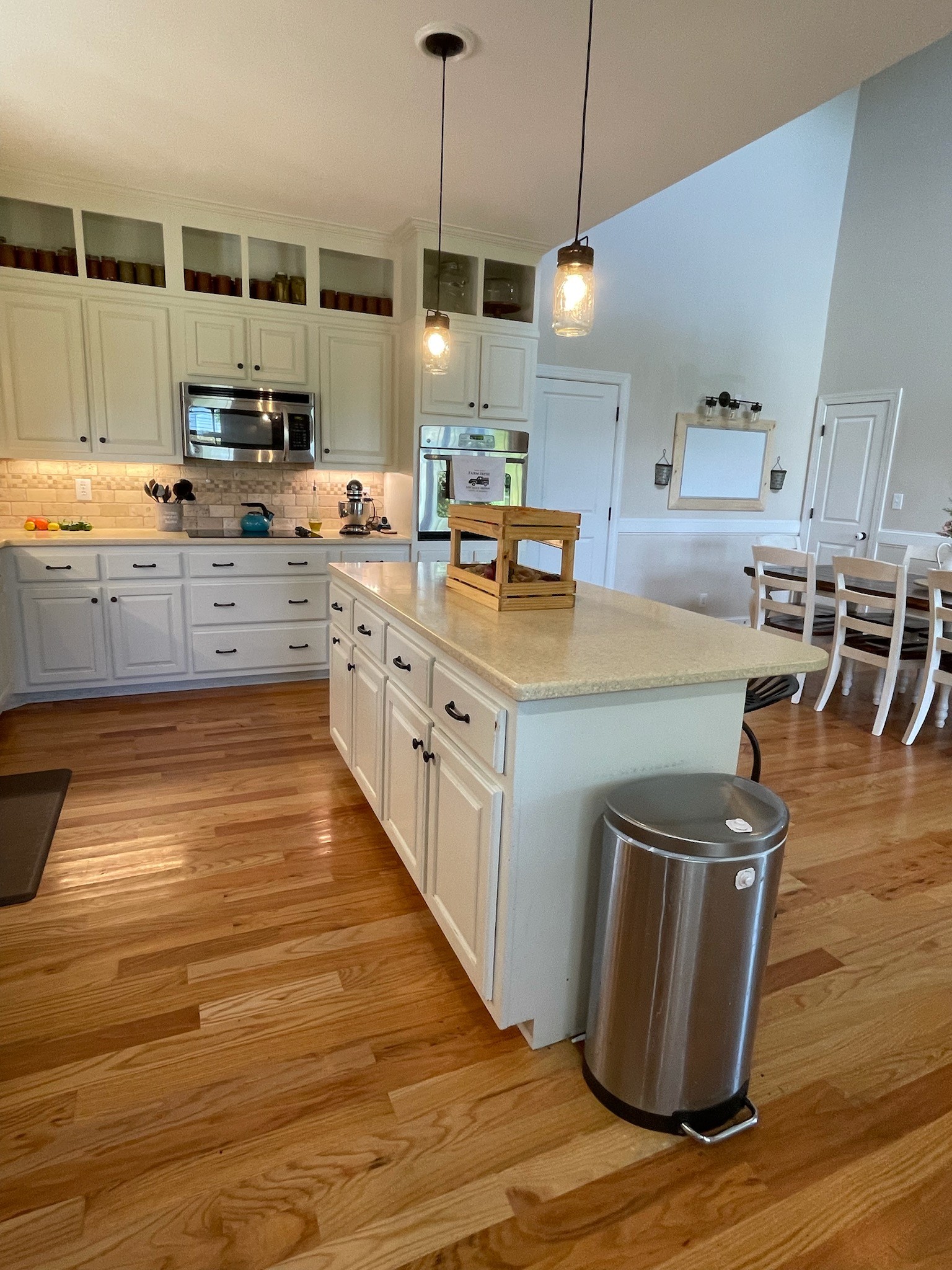 1500 Dudley Road Clarksville, TN 37043 - Photo 14 of 50 a kitchen with stainless steel appliances granite countertop a sink window and wooden floor