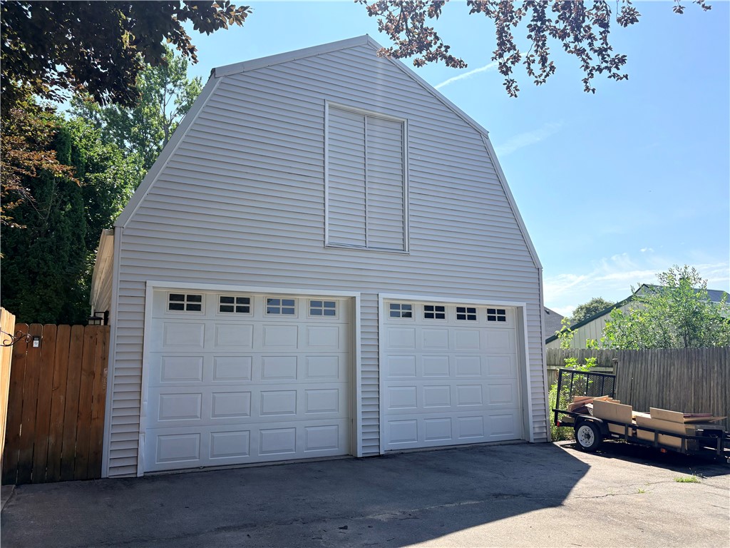 150 Stuart Avenue Arcadia, NY 14513 - Photo 2 of 25 Detached 2 Car Garage with 2nd Floor