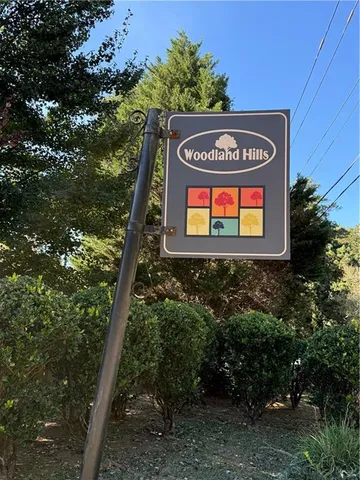 a sign that is on a pole