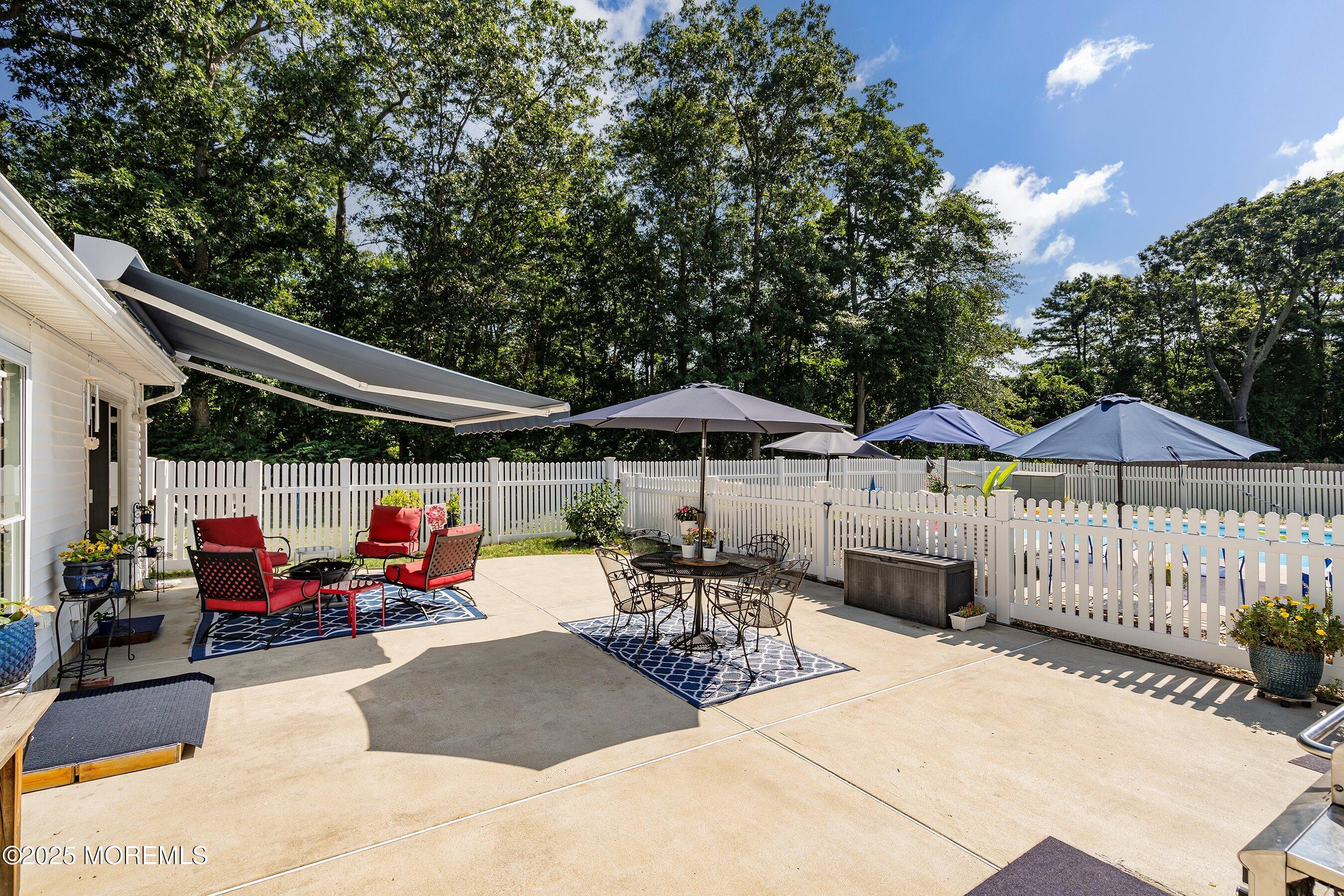 718 Millbrook Road Brick, NJ 08724 - Photo 16 of 26 a view of outdoor space yard and patio