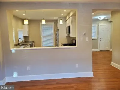 a view of a bathroom with a shower