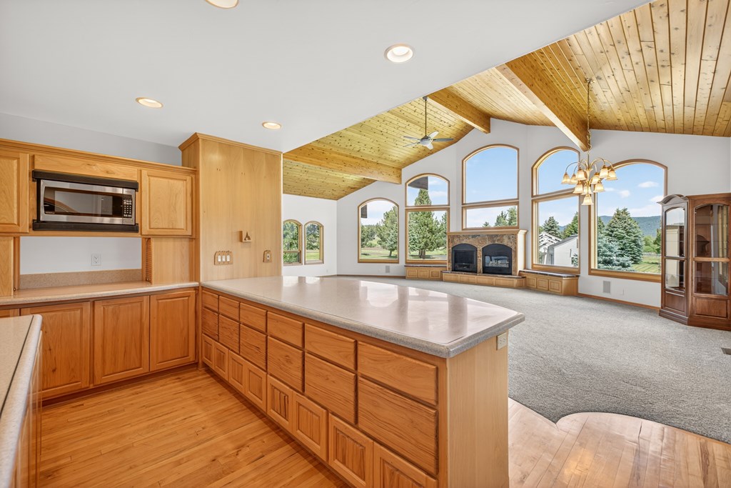 1999 Vardon Road New Meadows, ID 83654 - Photo 11 of 46 Kichen/living Room view
