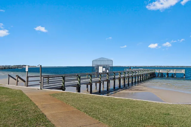 a view of an ocean and beach