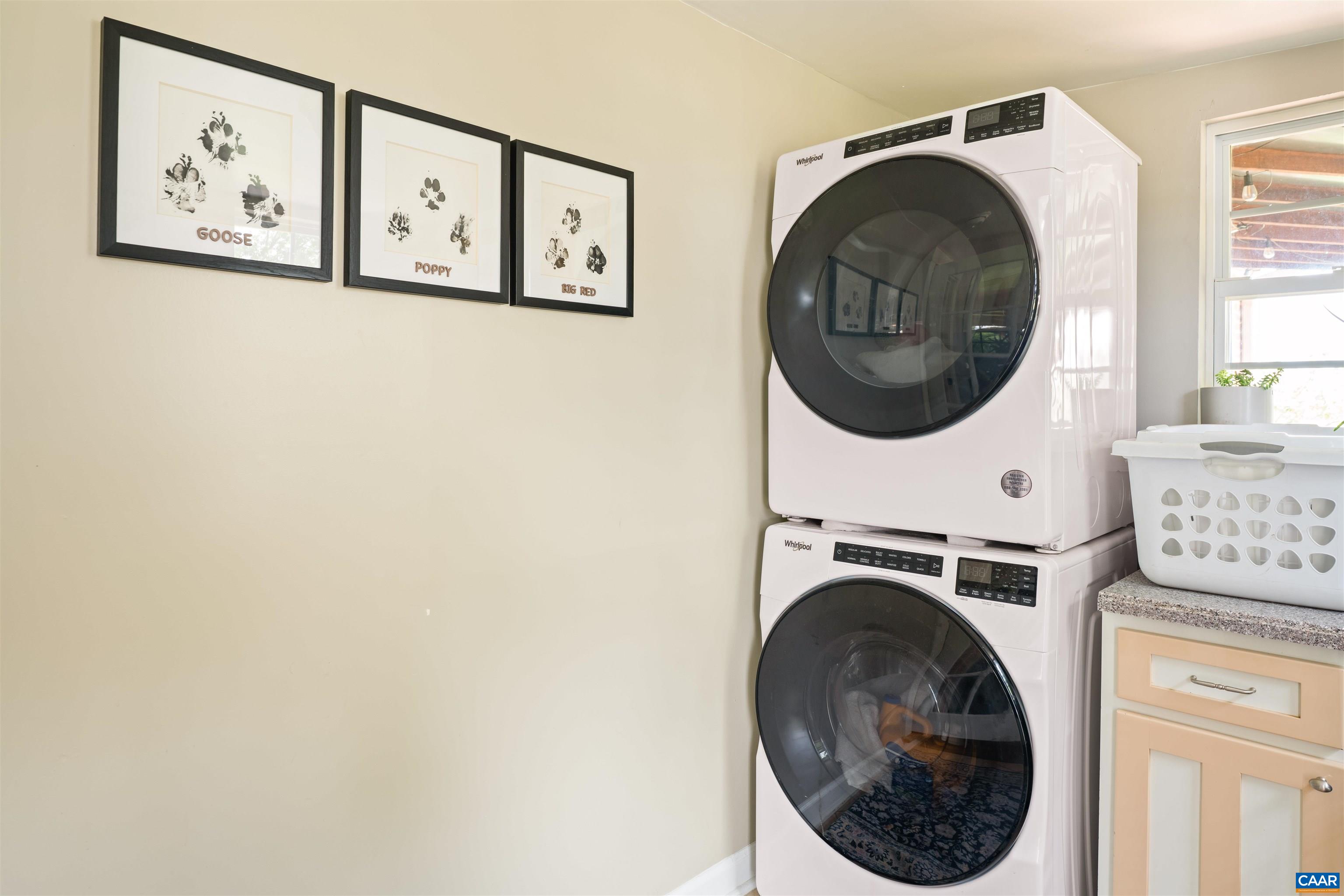 3486 Fredericksburg Road Ruckersville, VA 22968 - Photo 21 of 37 a close up view of a washer and dryer