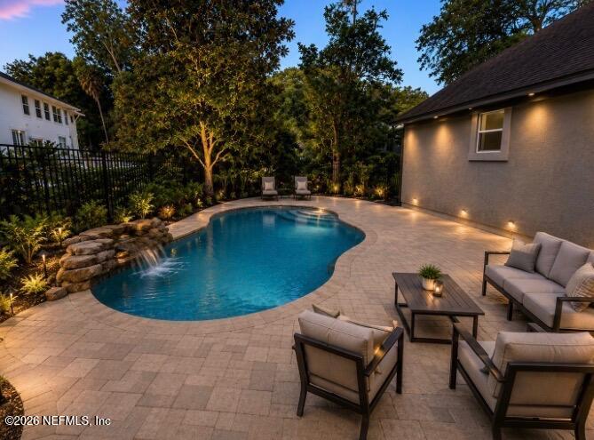13827 Longs Landing Road East Jacksonville, FL 32225 - Photo 41 of 67 Virtual Rendering of Pool in side yard