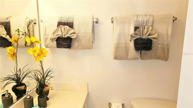 a view of balcony with ocean view