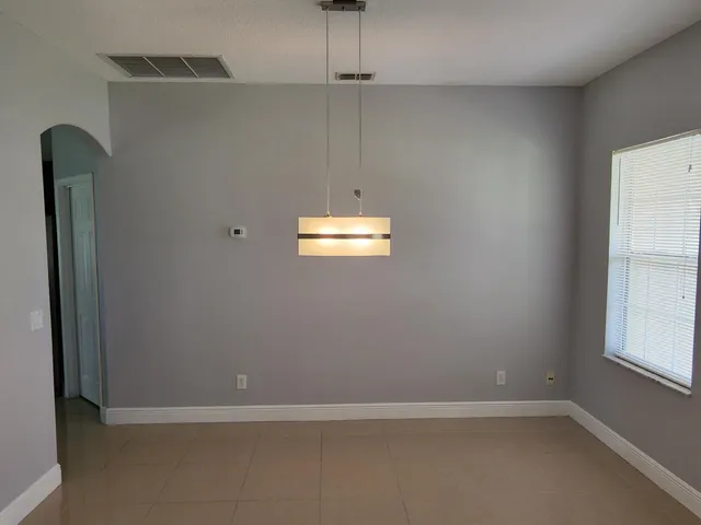 en empty room with window