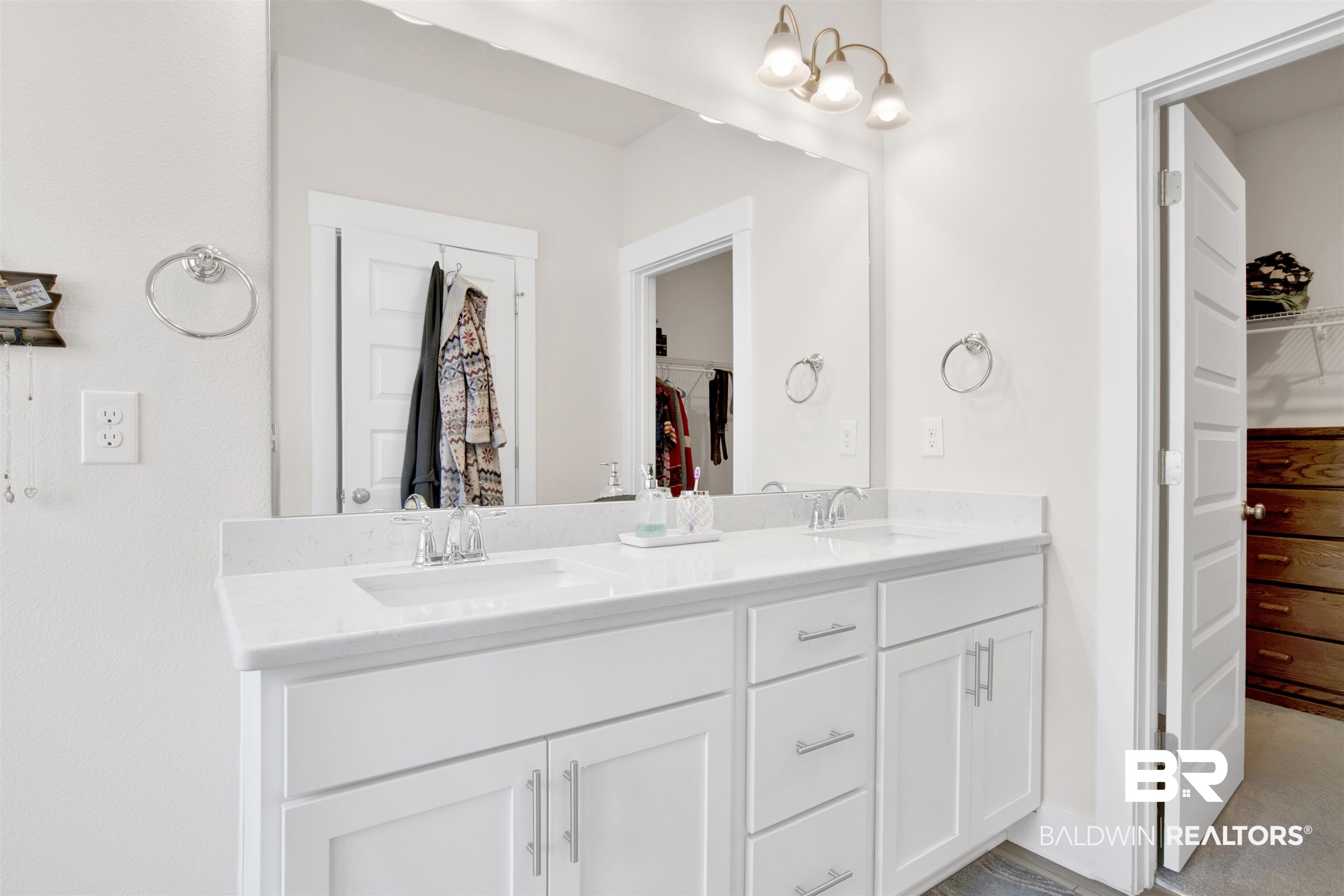 1174 Pheasant Circle Foley, AL 36535 - Photo 21 of 29 Bathroom featuring a spacious closet and double vanity