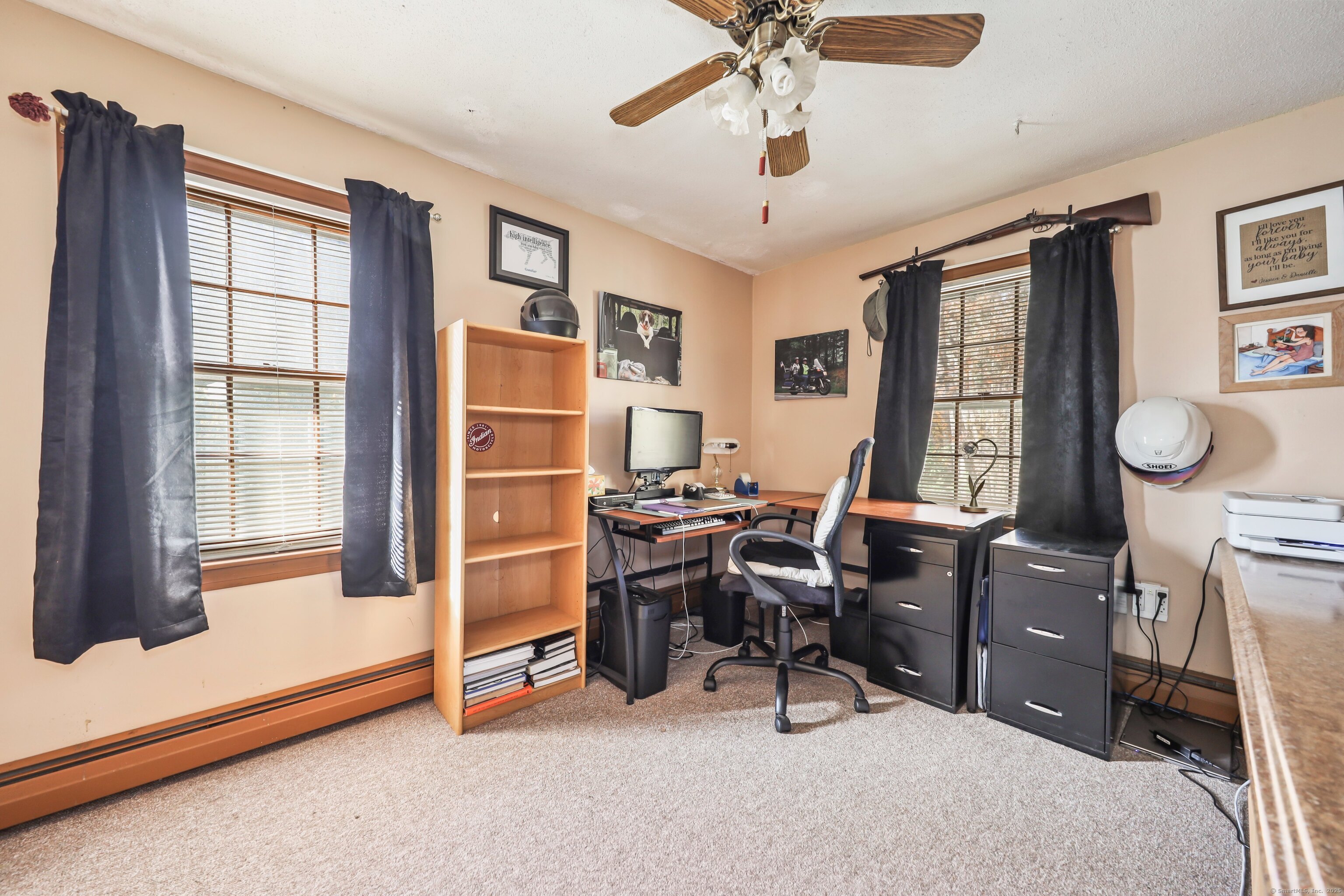 20 Hydelor Avenue Prospect, CT 06712 - Photo 21 of 40 a view of a workspace with furniture and a window