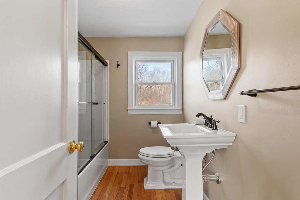 22 Parker Road Shirley, MA 01464 - Photo 19 of 41 a bathroom with a sink toilet and shower