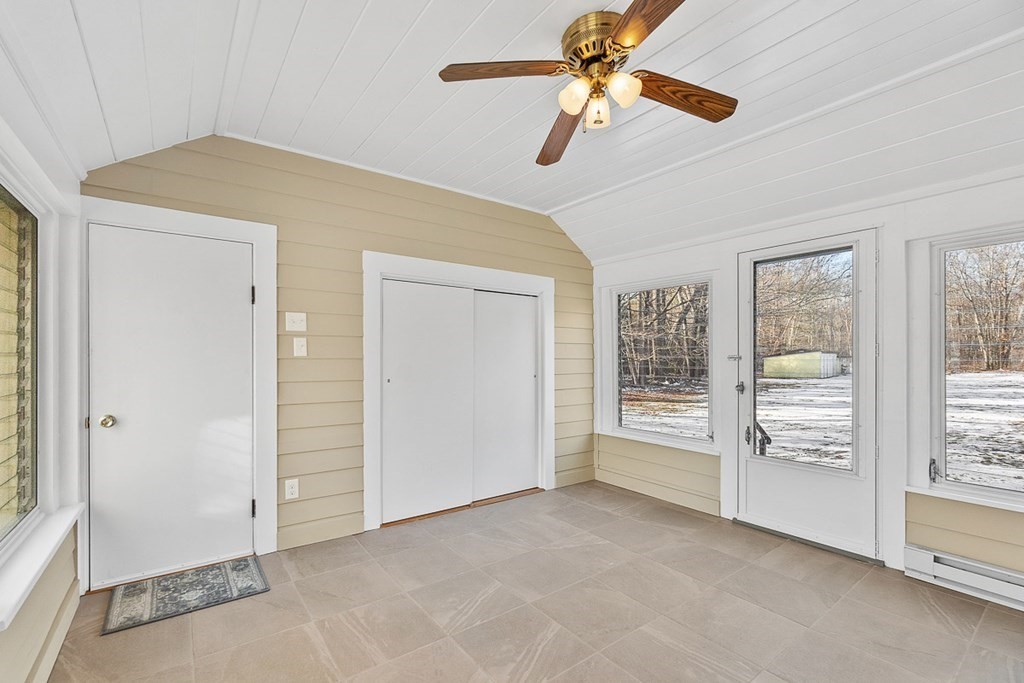 22 Parker Road Shirley, MA 01464 - Photo 23 of 41 an empty room with windows and fan