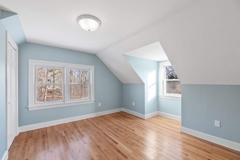 22 Parker Road Shirley, MA 01464 - Photo 24 of 41 a view of empty room with wooden floor and fan