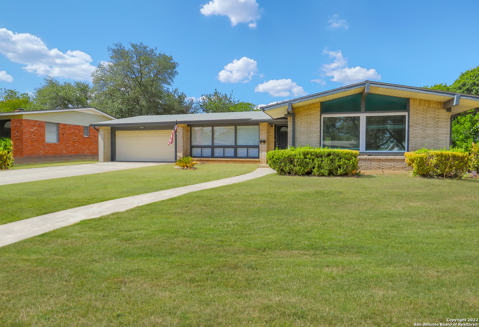 331 Gettysburg Road San Antonio, TX 78228 - Photo 1 of 1 a front view of a house with a yard and garage