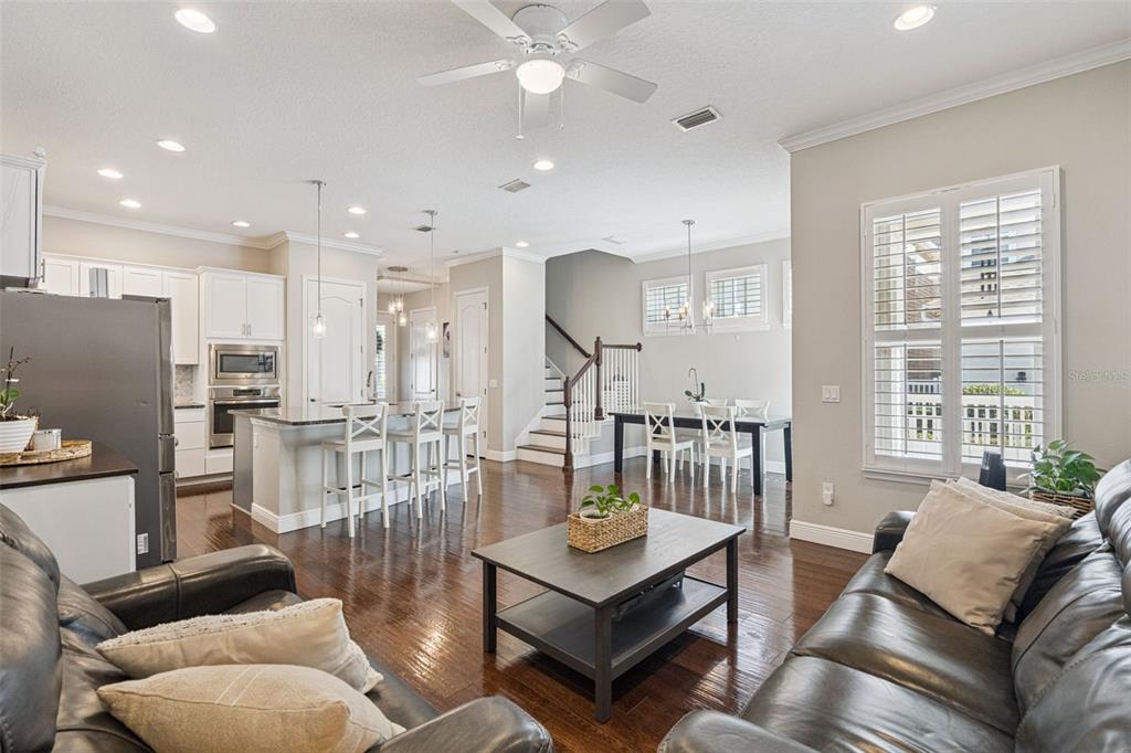 1565 Castile Street Celebration, FL 34747 - Photo 17 of 82 a living room with furniture and a large window