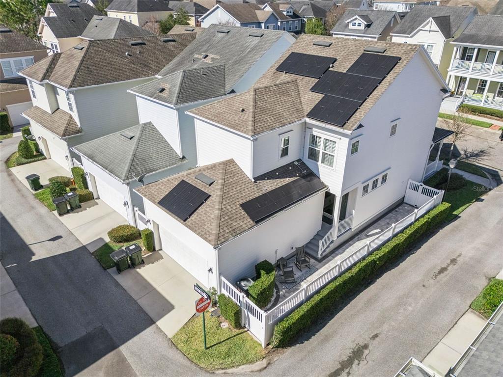 1565 Castile Street Celebration, FL 34747 - Photo 53 of 82 an aerial view of a house with a yard