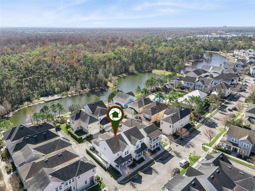 1565 Castile Street Celebration, FL 34747 - Photo 57 of 82 an aerial view of a house with outdoor space
