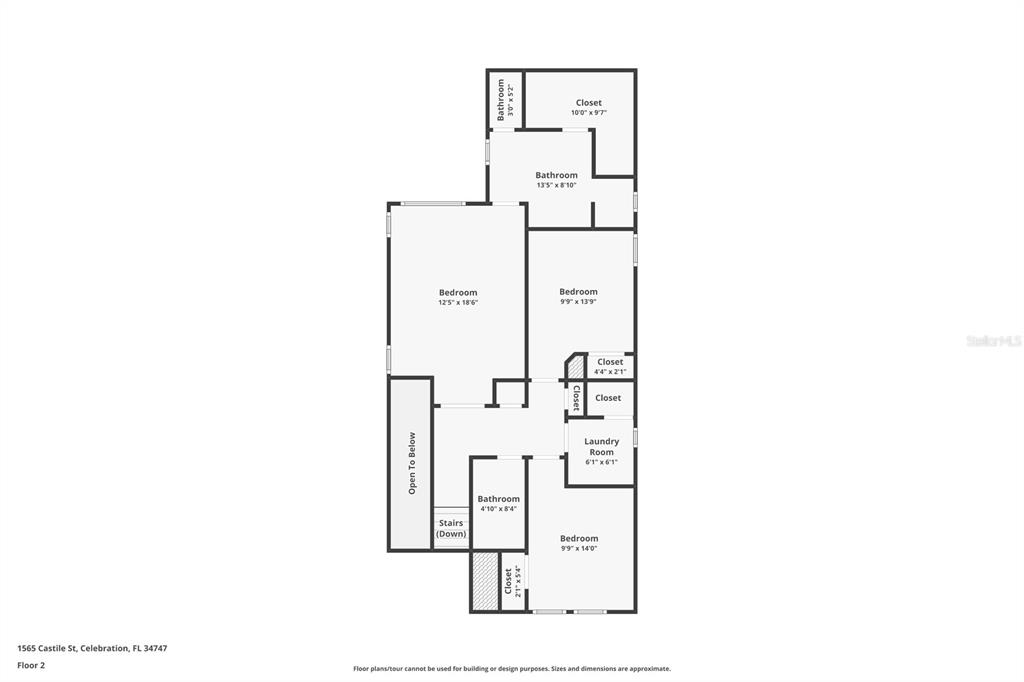 1565 Castile Street Celebration, FL 34747 - Photo 59 of 82 a picture of a floor plan