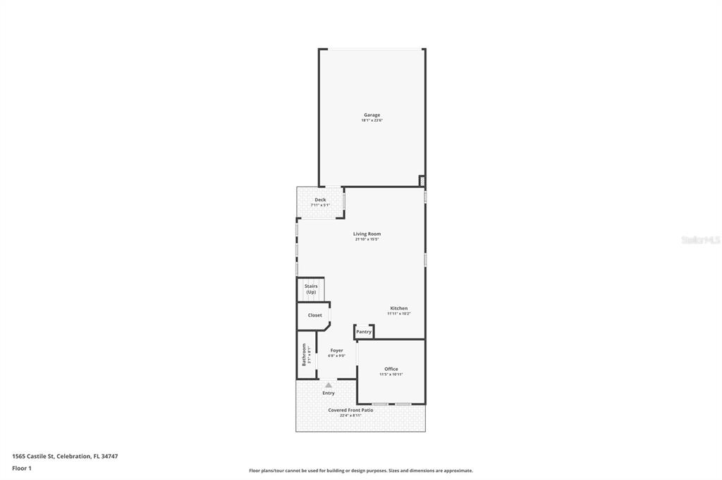 1565 Castile Street Celebration, FL 34747 - Photo 60 of 82 a picture of a floor plan