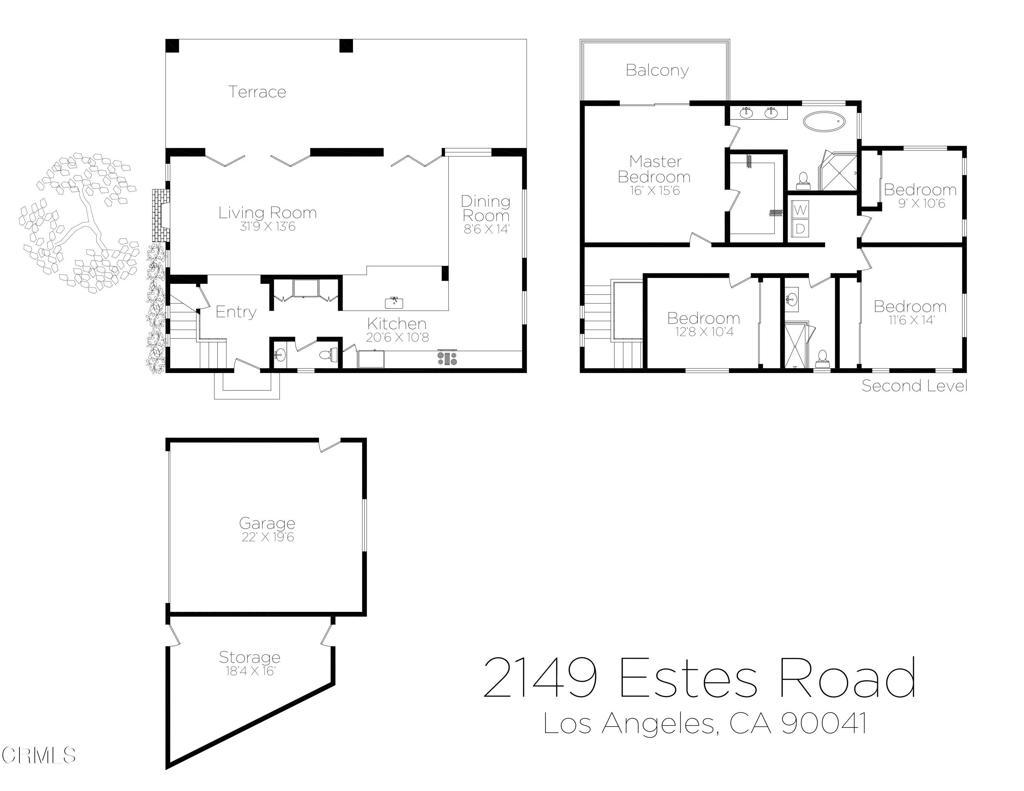 2149 Estes Road Los Angeles, CA 90041 - Photo 37 of 37 Floor Plan Estes copy