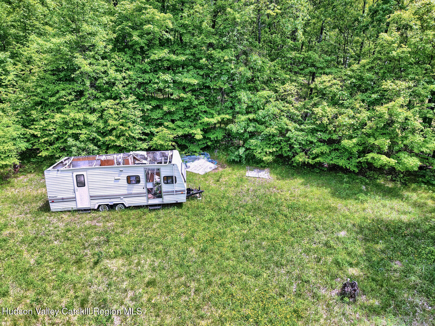 268 Potic Mountain Road Catskill, NY 12414 - Photo 18 of 33 an aerial view of a house with a garden