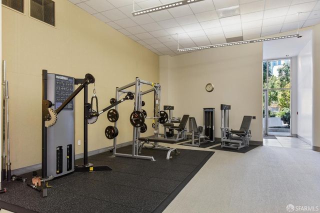 a view of swimming pool with a yard