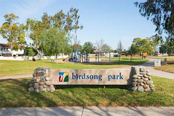 a view of outdoor space with garden