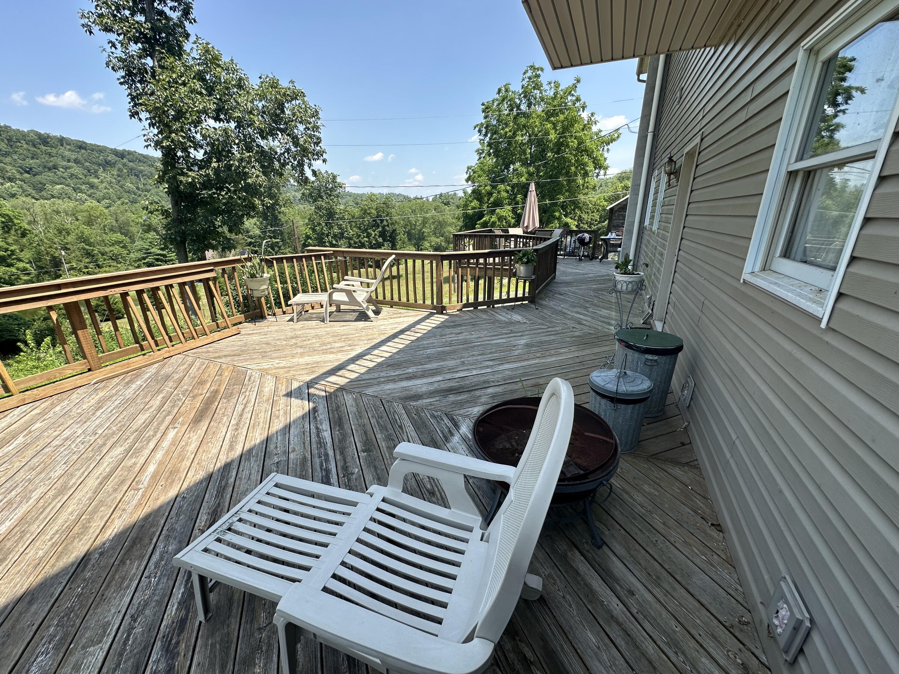 737 Lower Cherry Valley Road Stroudsburg, PA 18360 - Photo 36 of 40 REAR DECK VIEW 2