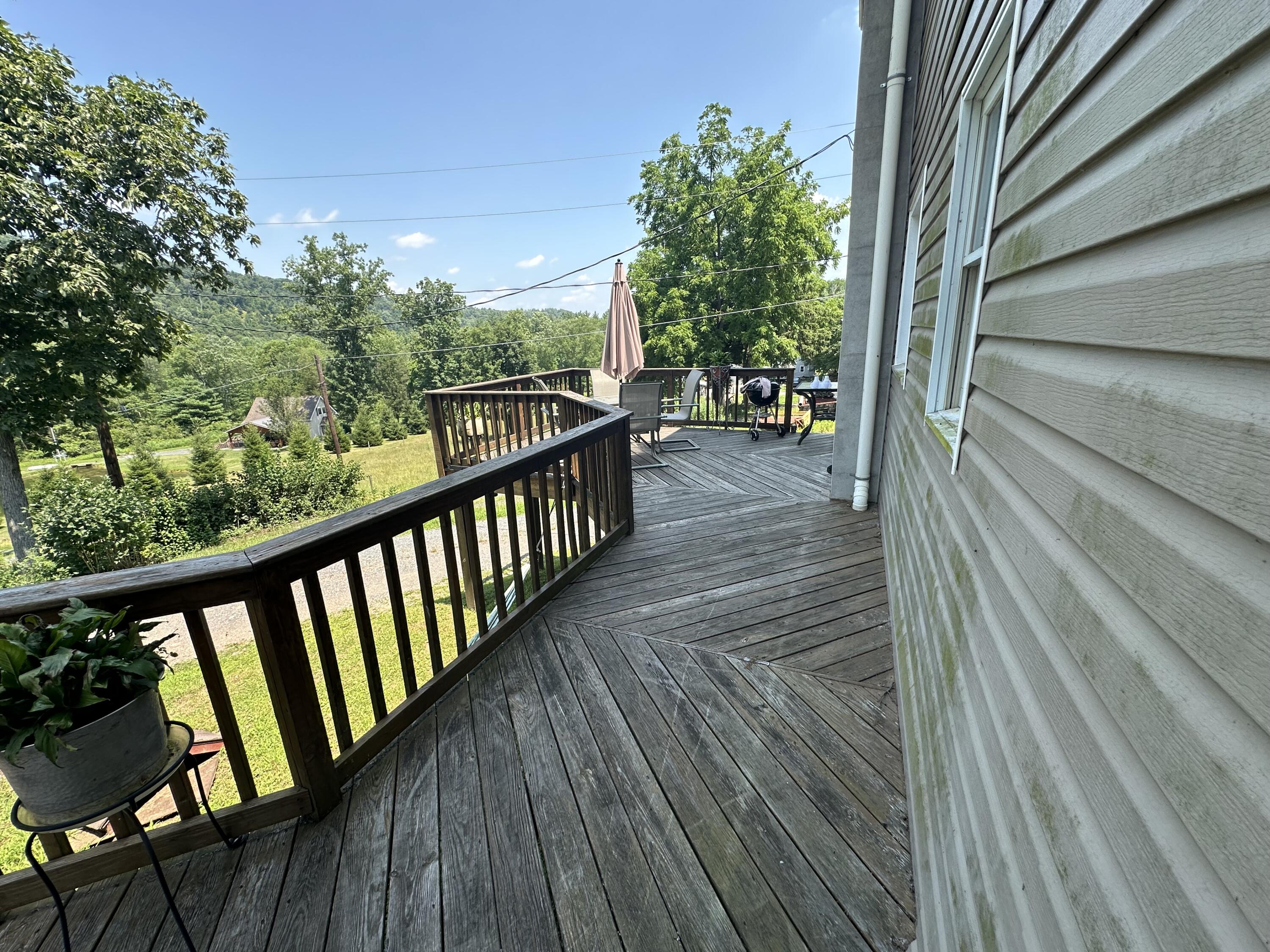 737 Lower Cherry Valley Road Stroudsburg, PA 18360 - Photo 37 of 40 REAR DECK VIEW 3