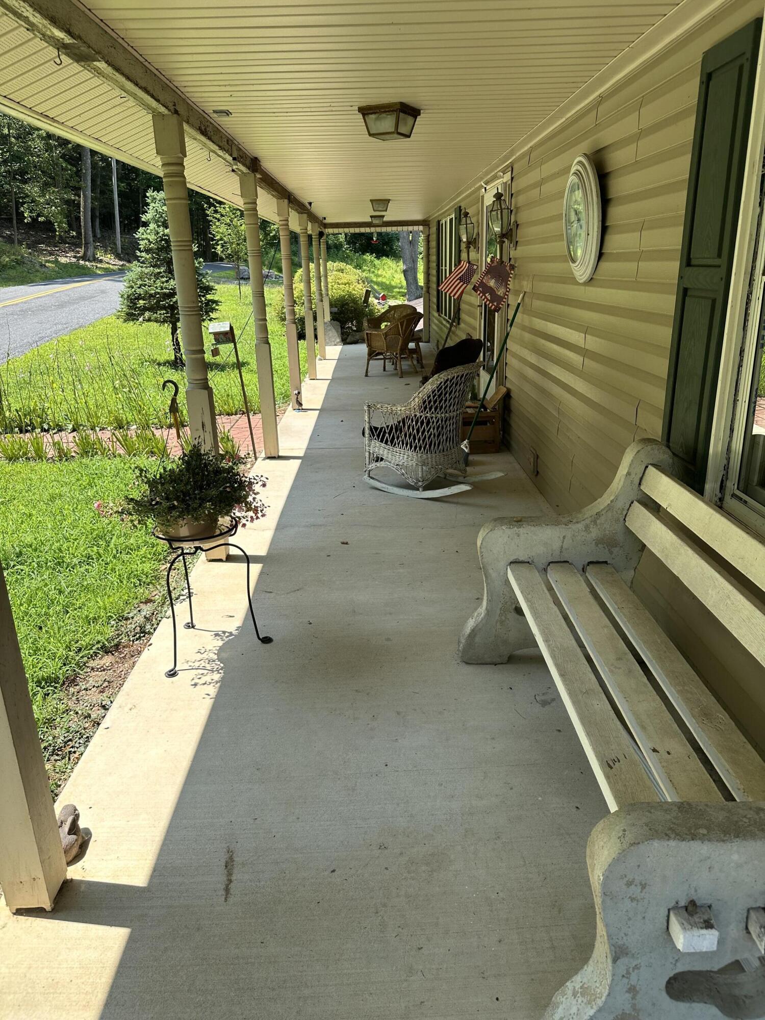 737 Lower Cherry Valley Road Stroudsburg, PA 18360 - Photo 40 of 40 FRONT PORCH VIEW 2