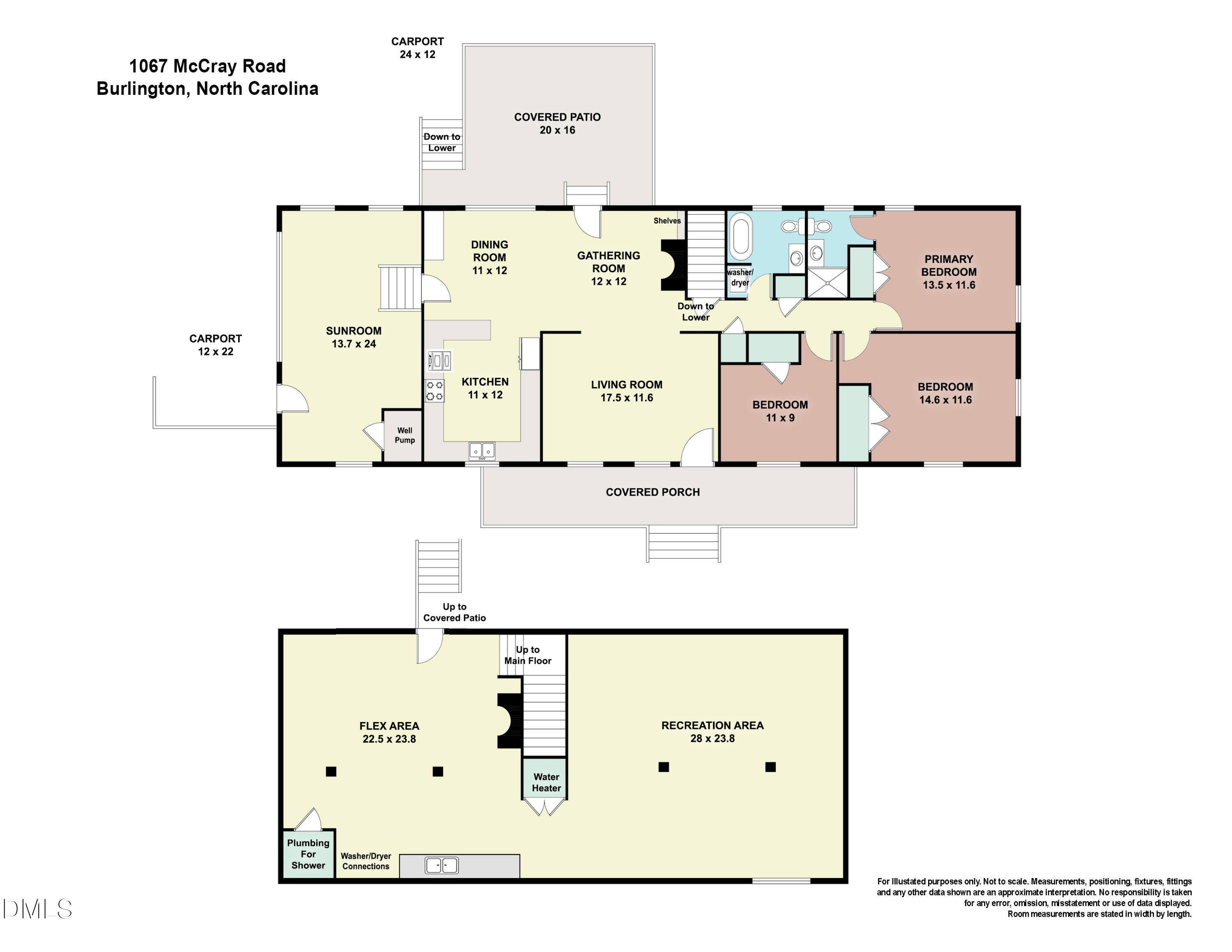 1067 McCray Road Burlington, NC 27217 - Photo 44 of 44 1067_McCray_floorplan