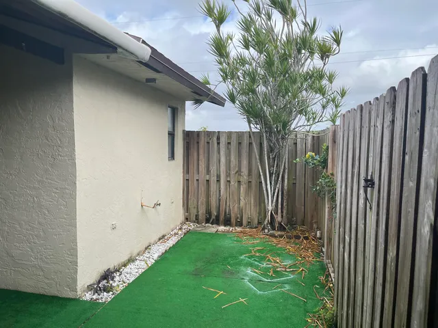 a view of an entryway of a house