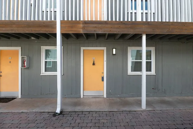 a view of a house with a porch