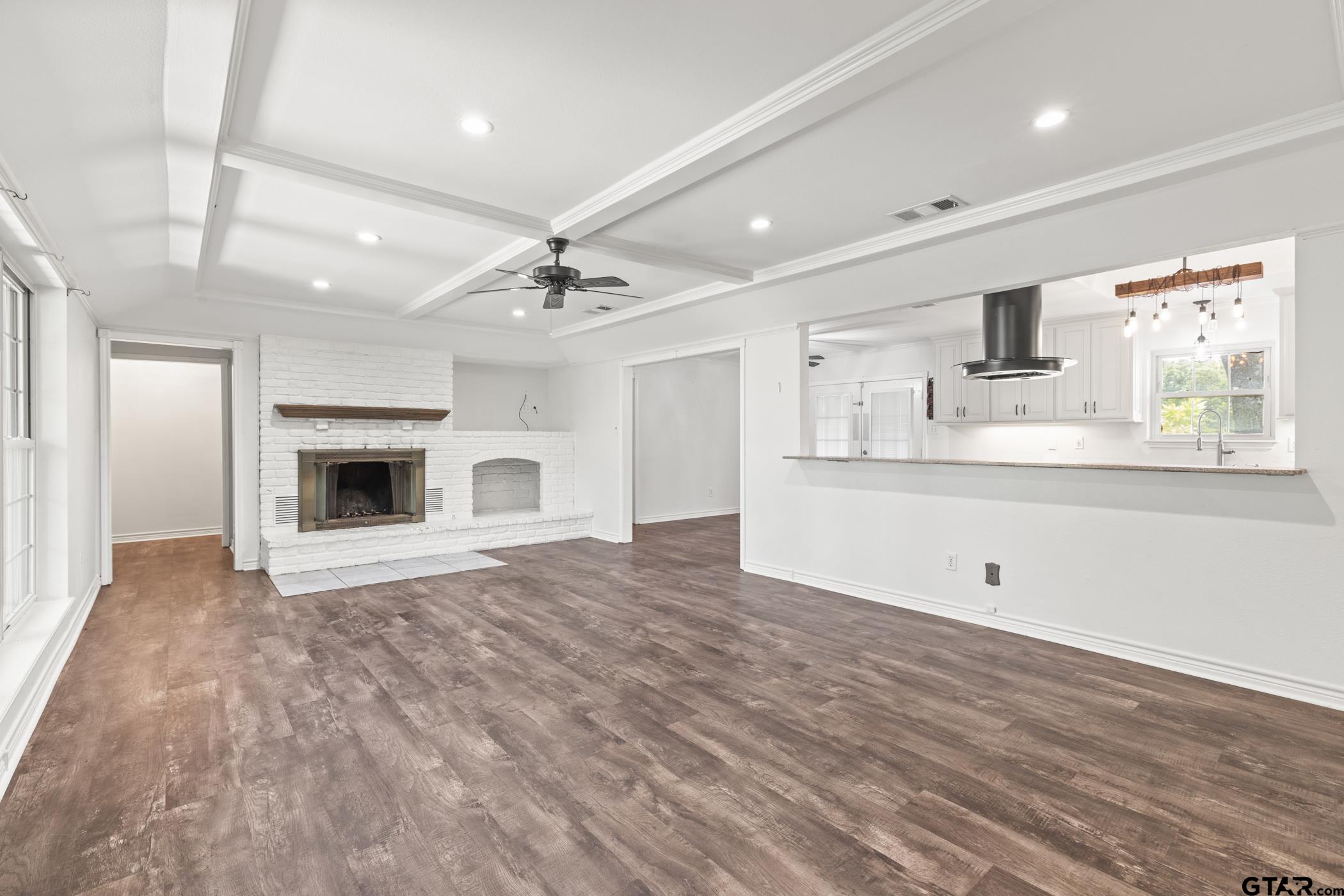 22741 County Road 448 Lindale, TX 75771 - Photo 12 of 48 a view of a kitchen with a sink and a window