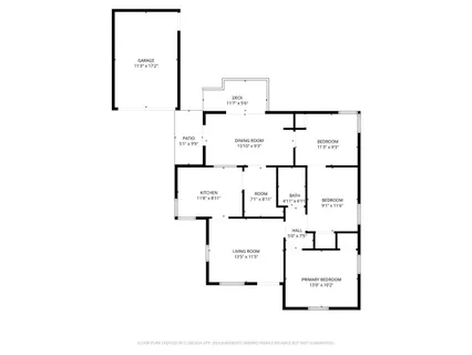 a picture of floor plan