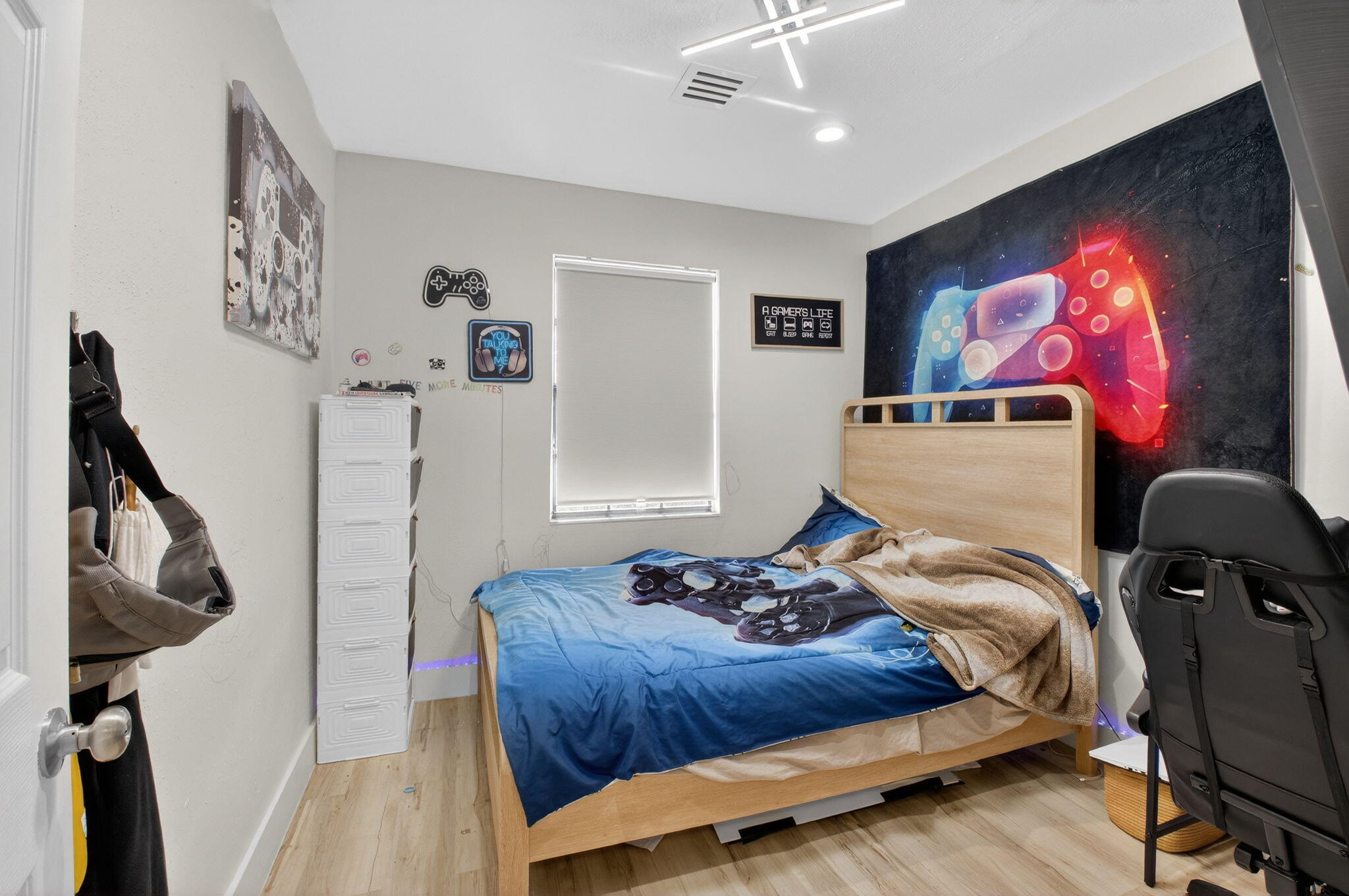 21724 Little Bear Way Boca Raton, FL 33428 - Photo 41 of 47 a bedroom with furniture and a flat screen tv