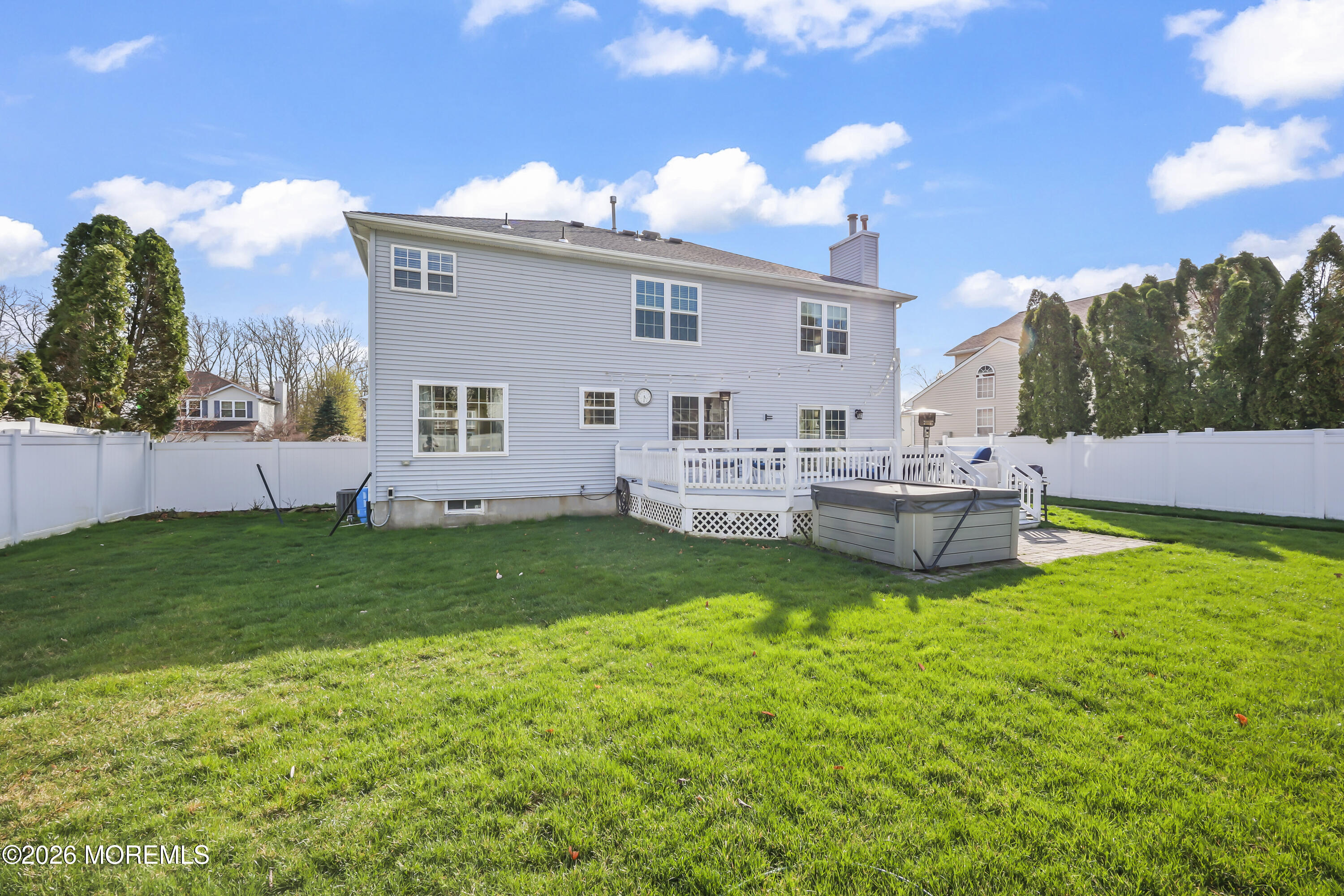 17 Sun Hollow Road Howell, NJ 07731 - Photo 41 of 43 a view of a house with backyard and sitting area
