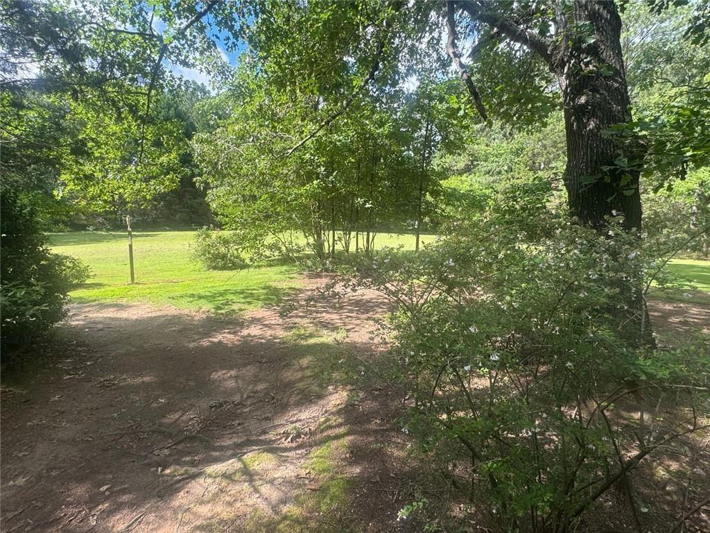 2550 Conyers Road McDonough, GA 30252 - Photo 9 of 29 a view of a yard with plants and large trees