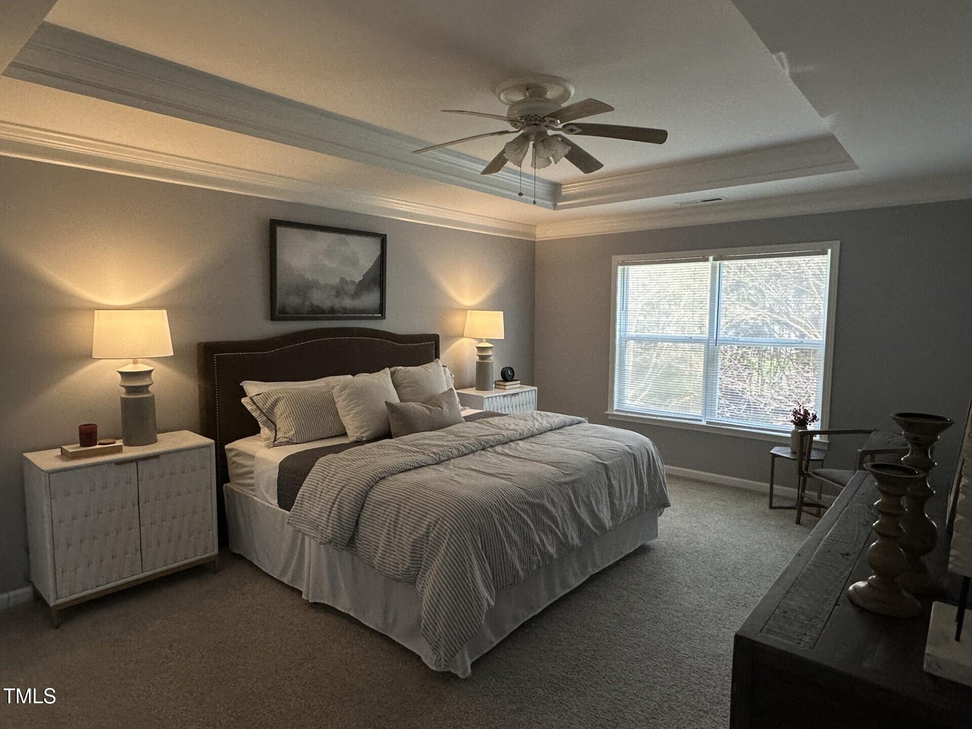 336 New Milford Road Cary, NC 27519 - Photo 20 of 53 a bedroom with bed and window