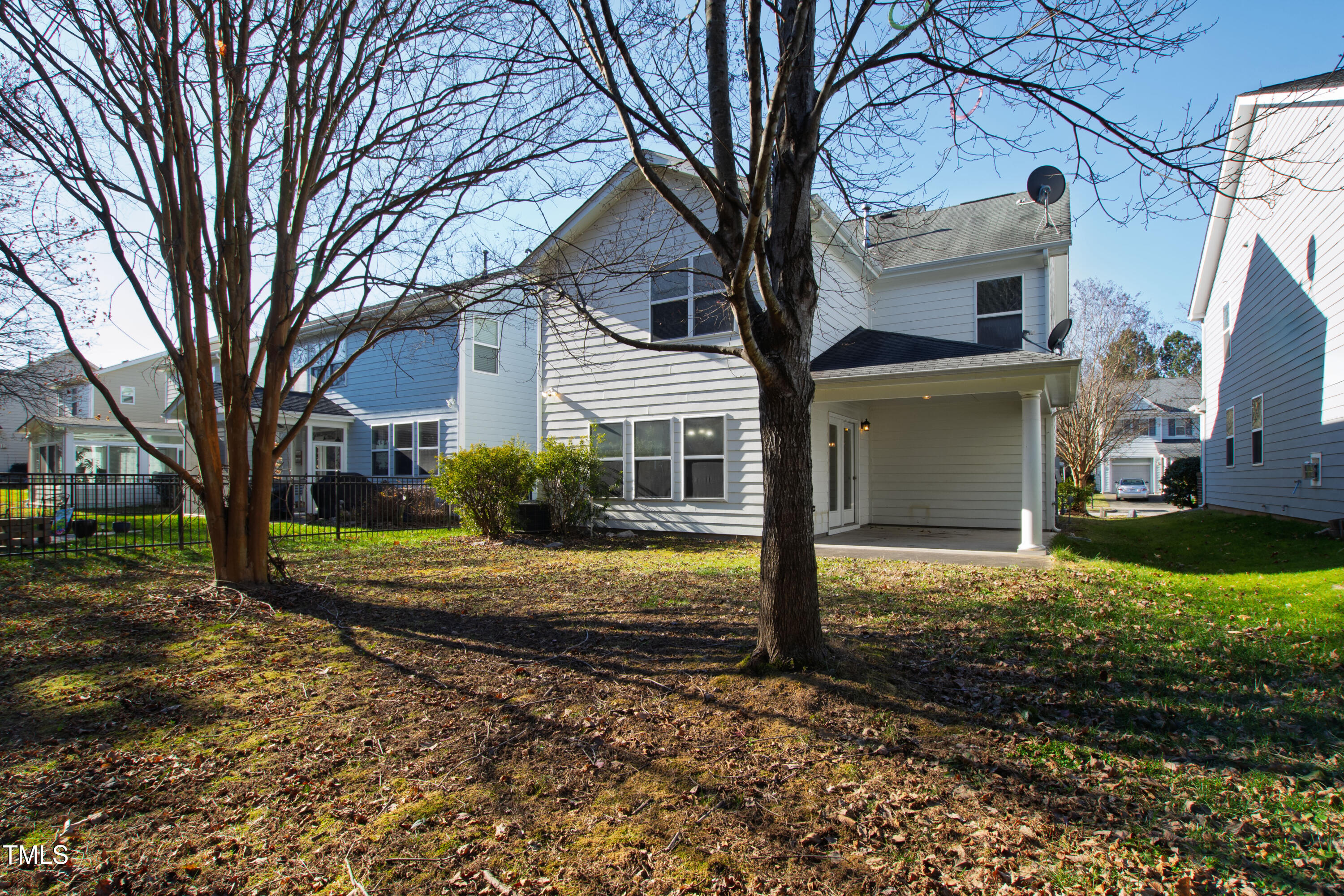 336 New Milford Road Cary, NC 27519 - Photo 47 of 53 a view of a house with a yard