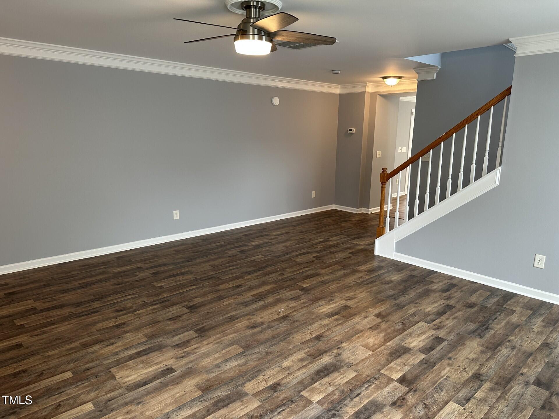 336 New Milford Road Cary, NC 27519 - Photo 8 of 53 wooden floor in a hall with a window