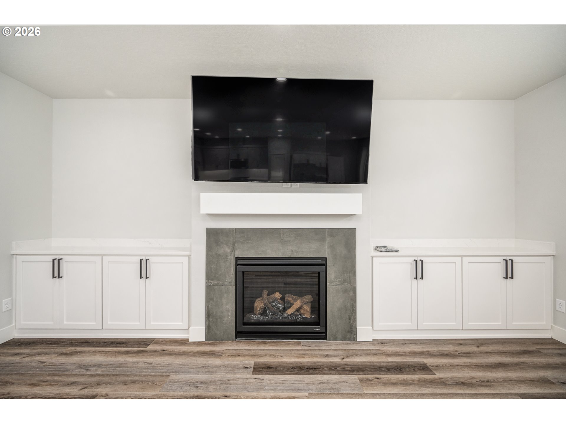 24678 Perkins Road, Unit LOT 26 Veneta, OR 97487 - Photo 19 of 48 a black and white photo of a fireplace