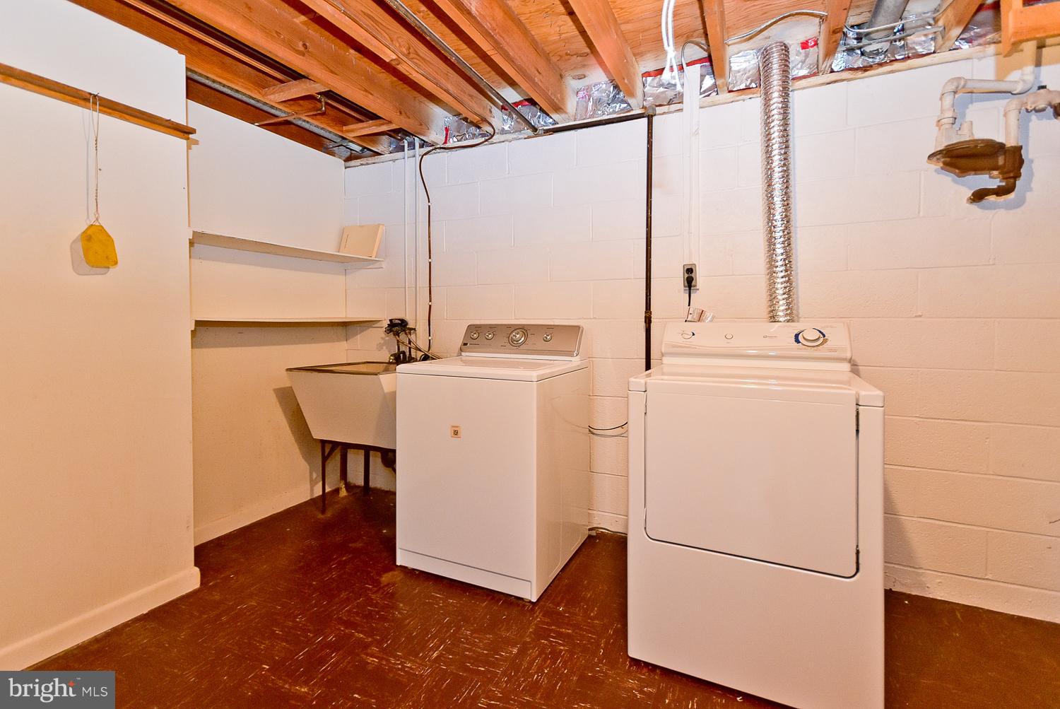 6113 Wheatland Road Baltimore, MD 21228 - Photo 27 of 30 Basement Laundry Room